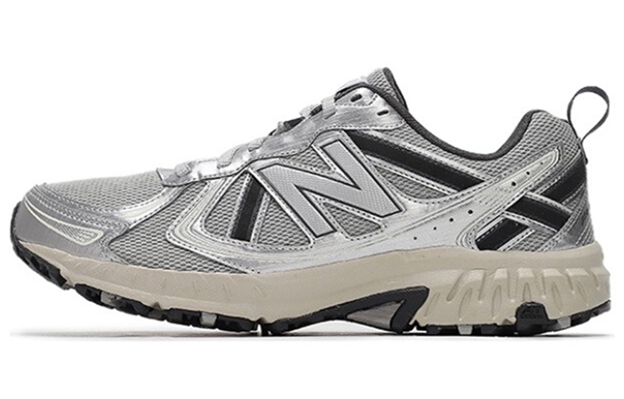 New Balance NB 410 V5 Abrasion Resistant Low Top Running Shoes Unisex Silver Black купить в интернет-магазине Yoocart с быстрой доставкой по России.