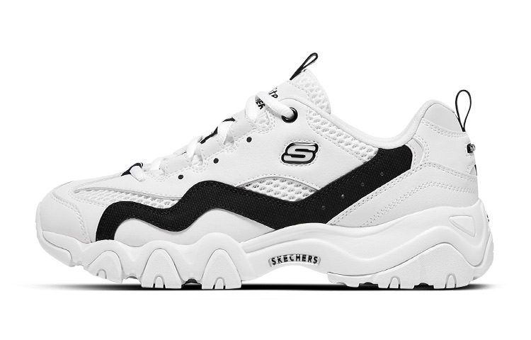 Skechers D'LITES 2.0 'White Black' Women's