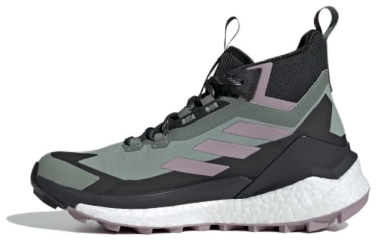 Adidas Terrex Free Hiker Gore Tex 2.0 Silver Green Preloved Fig Carbon Women's