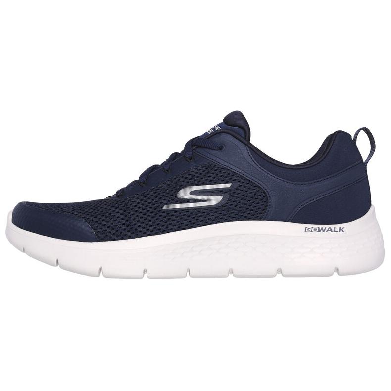 Skechers Go Walk Fle Low Top Casual Shoes Men's Dark Blue
