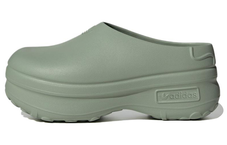 Adidas Originals AdiFOM Stan Smith Mule Silver Green Women's