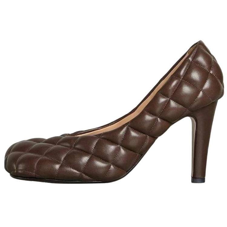 Bottega Veneta Slim Heel High Heels Women's Brown
