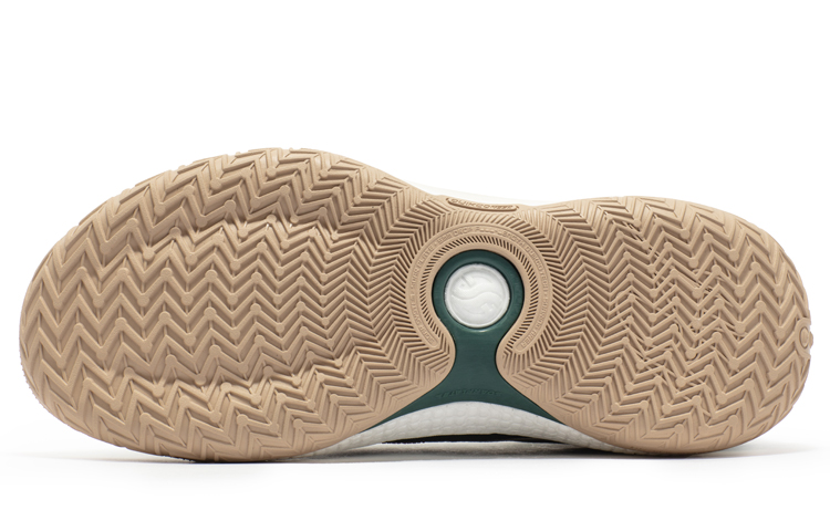 361° AG4 Basketball Shoes Men Low-Top Beige/Cyan