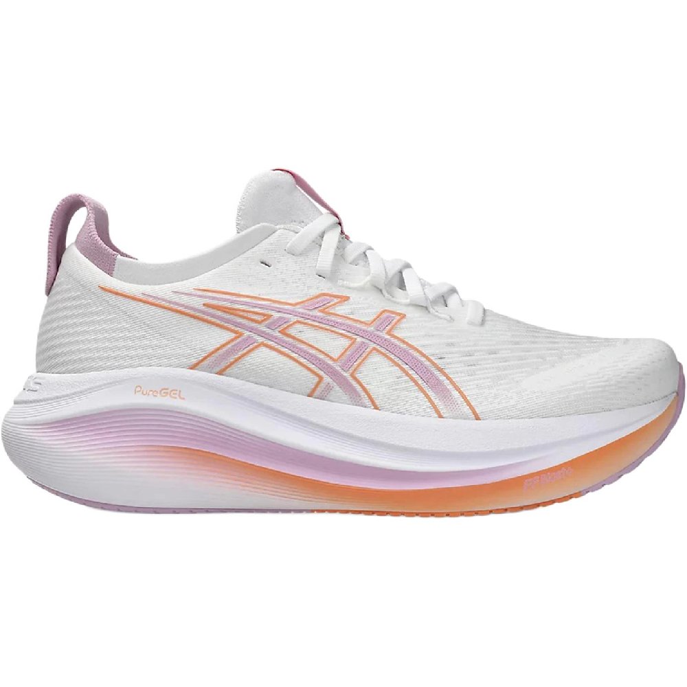 Asics Gel Nimbus 27 White Light Ube Women's