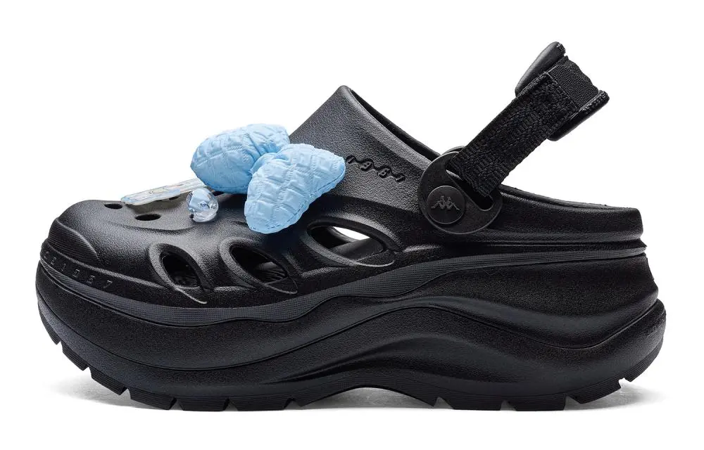 Kappa Back to Back Clogs Women's Black