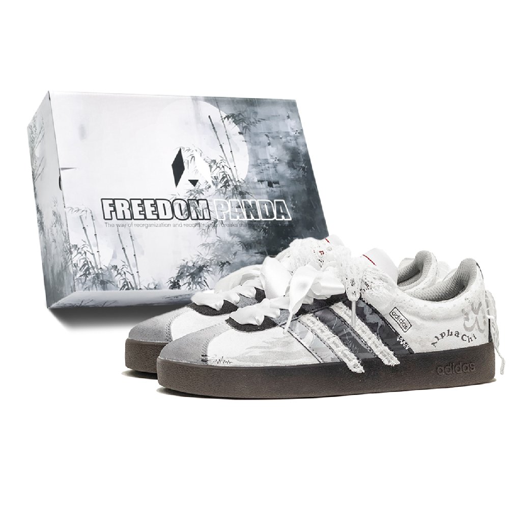 Adidas Neo VL Court Lifestyle Skateboard Shoes Unisex Low Top White/Brown