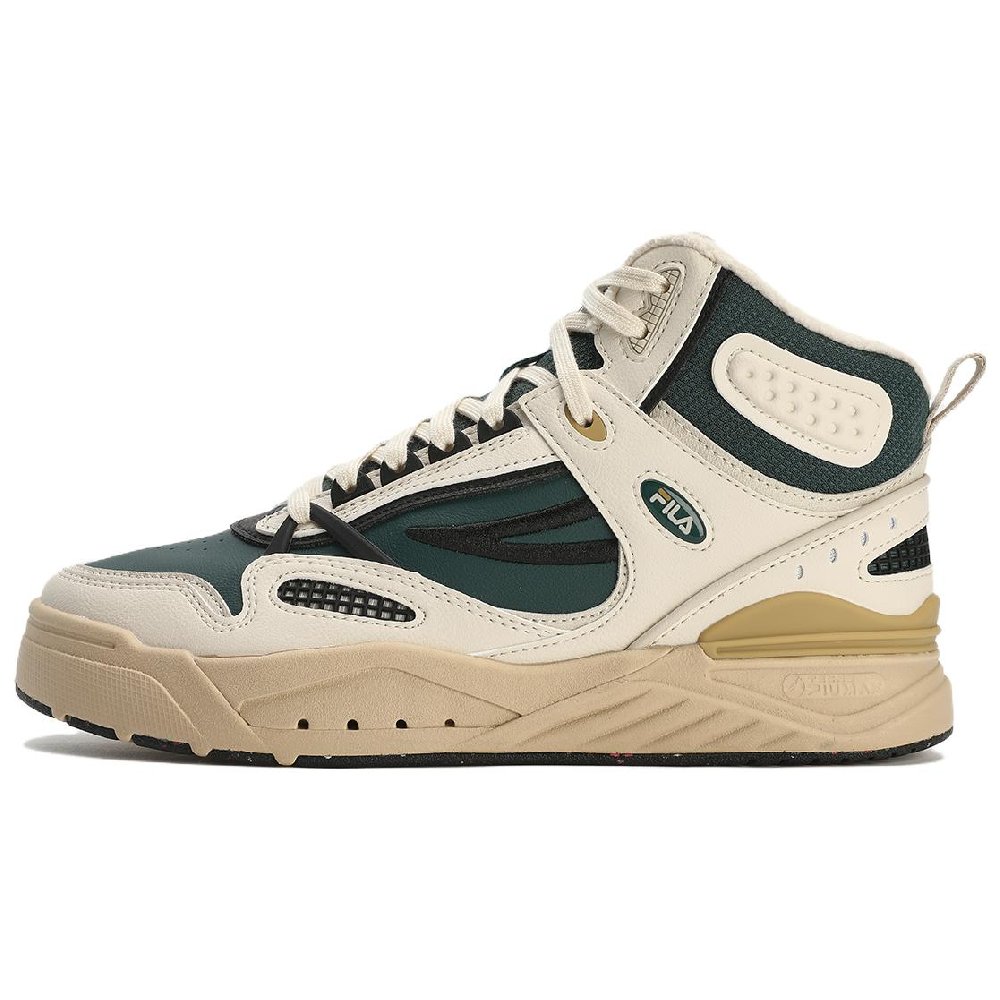 FILA High-Top Skateboard Shoes Women's Botanical Garden Green/Foam White