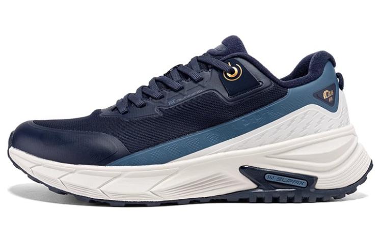 361° Abrasion Resistant Waterproof Slip Resistant Low Top Running Shoes Men's Blue White