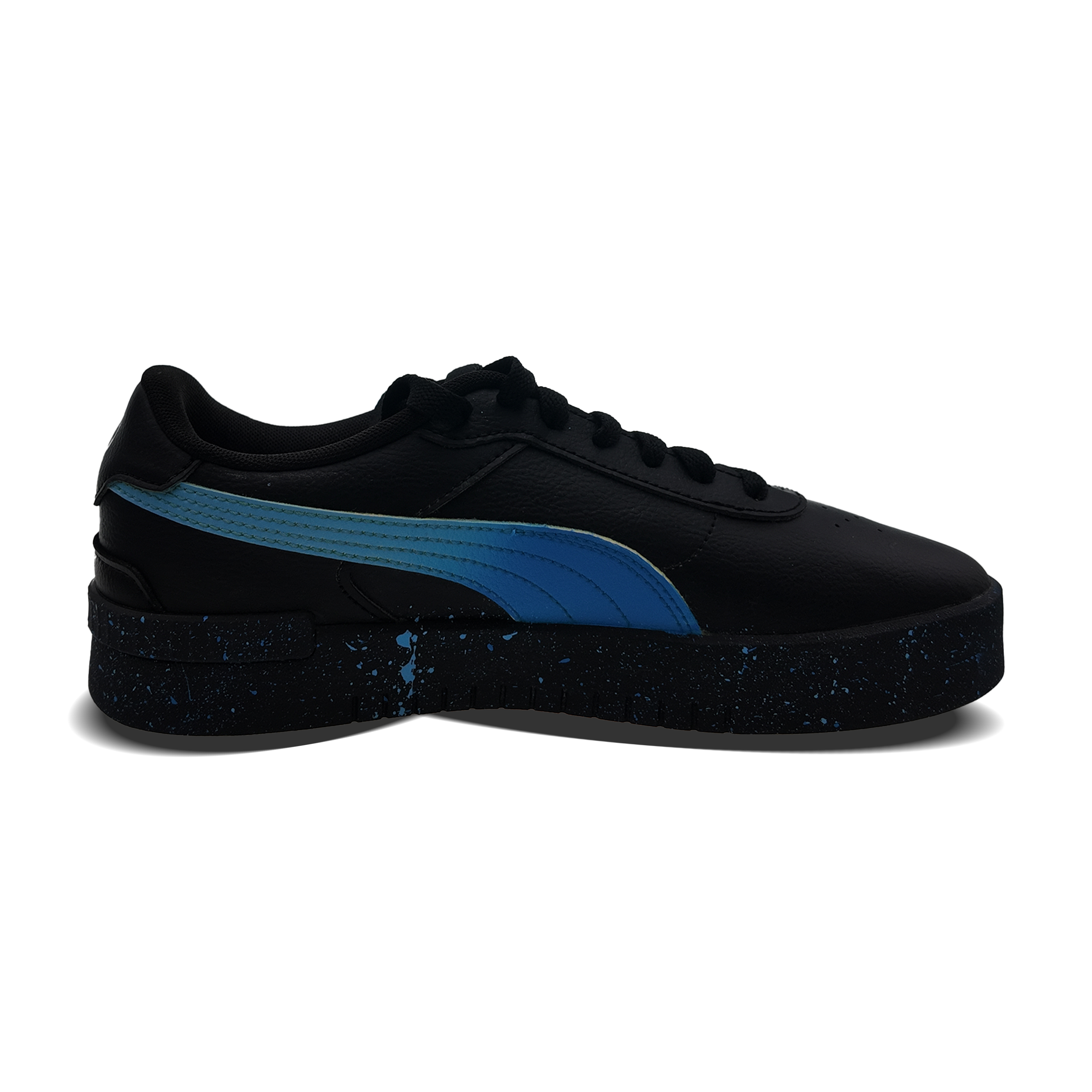 PUMA JOLA Low top Skateboard Shoes Unisex Black Blue
