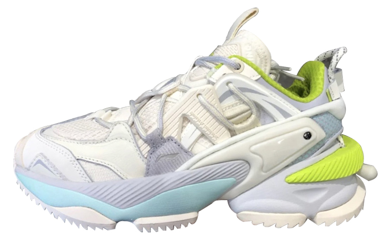 LiNing Low-Top Casual Shoes Women's Light Antique Yellow