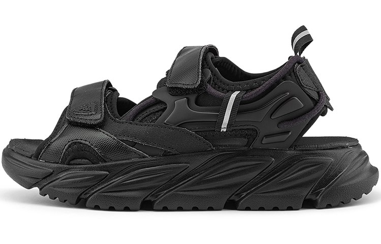 Kappa Back to Back Sports Sandals Women's Black