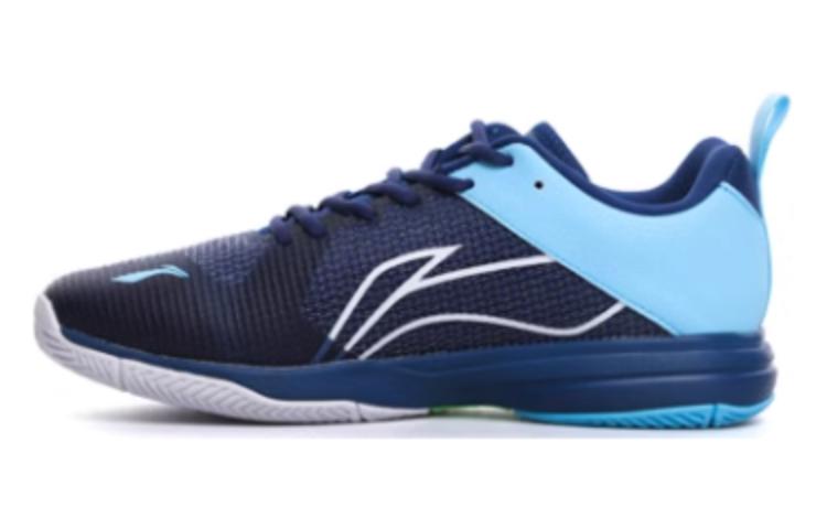 LiNing Durable Breathable Low-Top Running Shoes Women's Blue Black