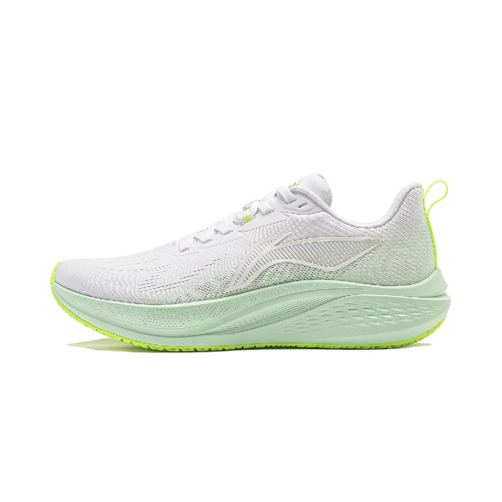 LiNing Red Hare 7 Cushioning, Slip Resistant, Lightweight Low Top Running Shoes Women's White Green