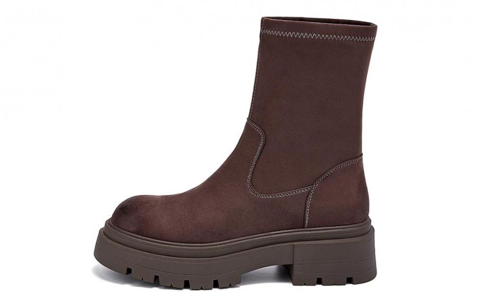 EBLAN Ankle Boots Women's Coffee