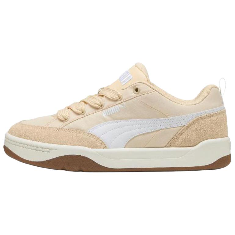 PUMA Park Lifestyle Cushioning Lightweight Low Top Skateboard Shoes Unisex Beige
