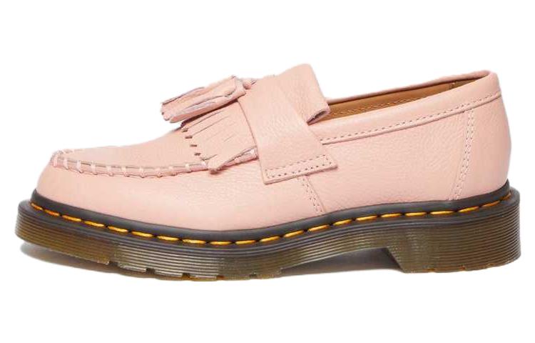 Dr.Martens Adrian Virginia Leather Tassel Loafers 'Peach Beige' Women's