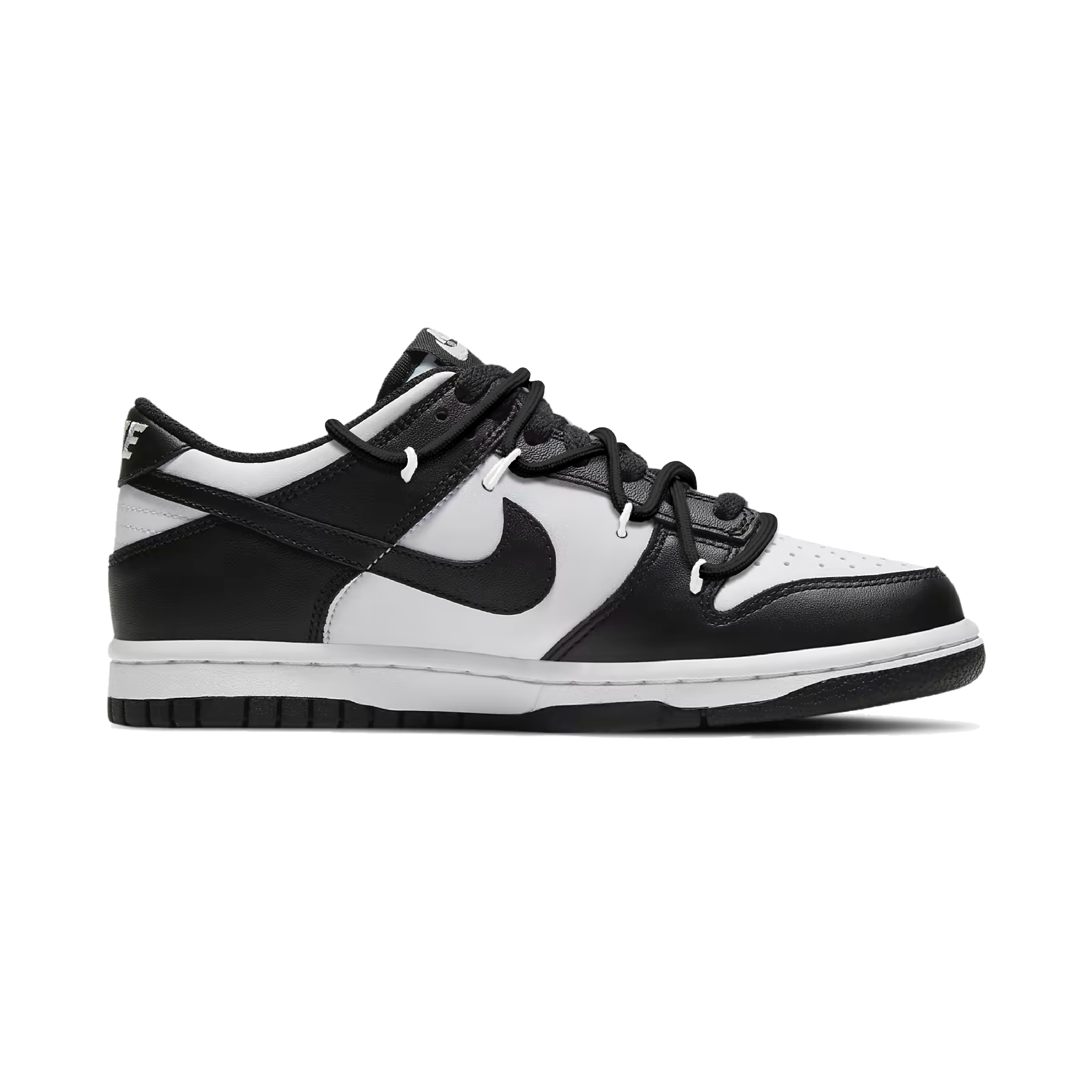 Nike Dunk Ink Shadow Panda Footprint Waterproof And Wear resistant Low top Skateboard Shoes Unisex