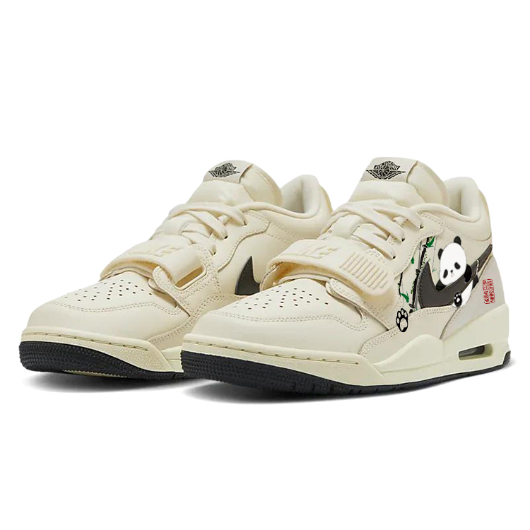 Jordan Legacy 312 Anti-Slip Wear-Resistant Low-Top Vintage Basketball Shoes Women's Beige Brown купить в интернет-магазине Yoocart с быстрой доставкой по России.