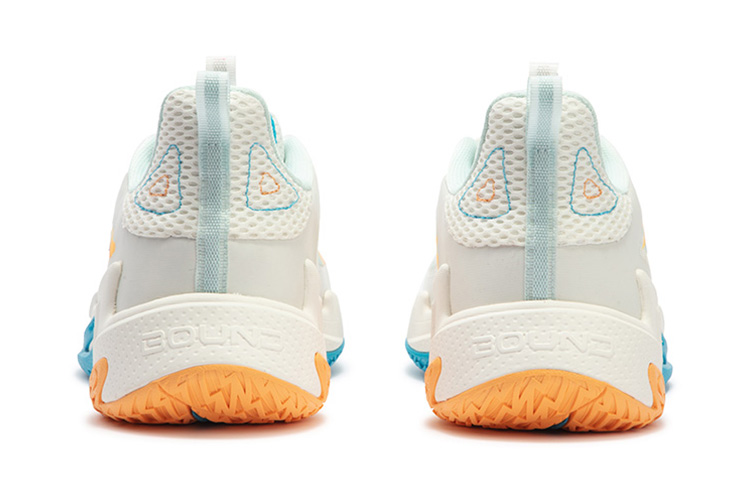 361° Shadow Resilience Cushioning Anti-Slip Wear-Resistant Breathability Low-Top Basketball Shoes Men's Harmony Blue