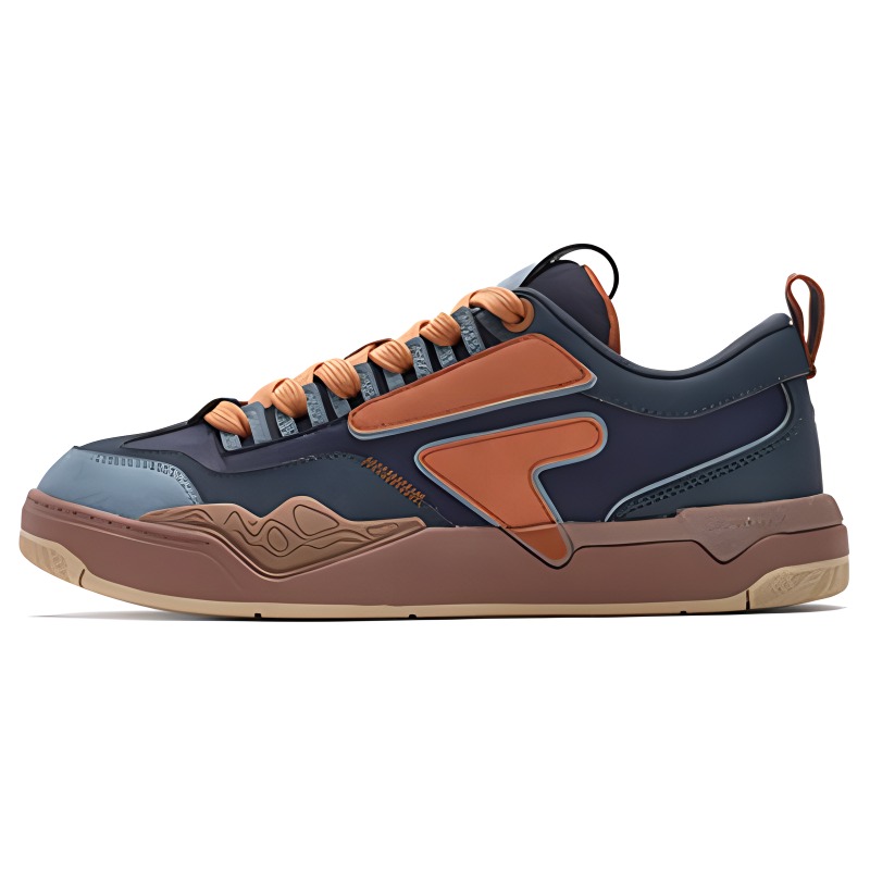 FILA FUSION Nollie Low-Top Skateboard Shoes Men's Blue