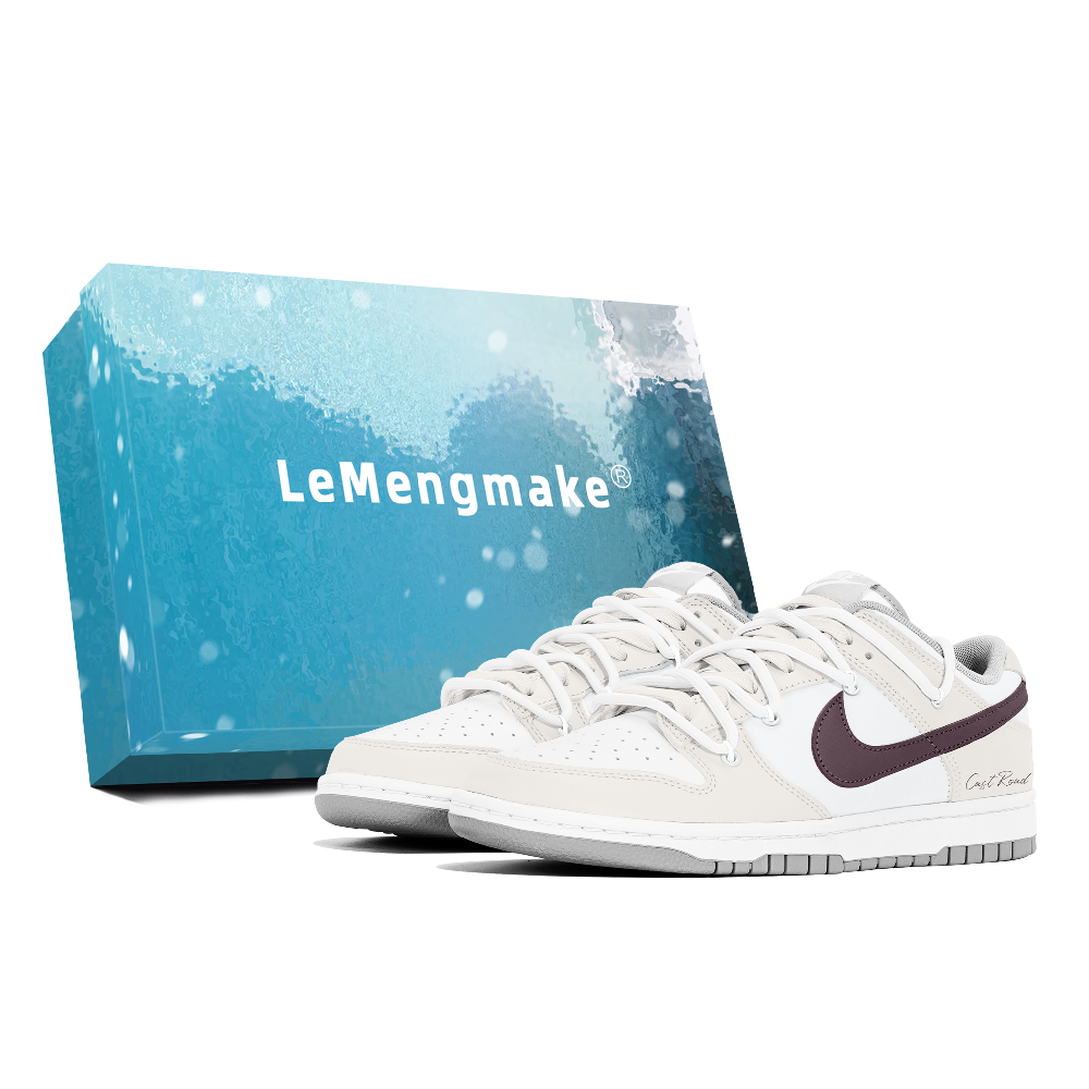 Nike Dunk Low Top Skateboard Shoes Women's White