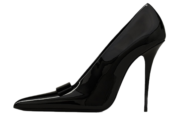 SAINT LAURENT Sue Slim Heel High Heels Women's Black