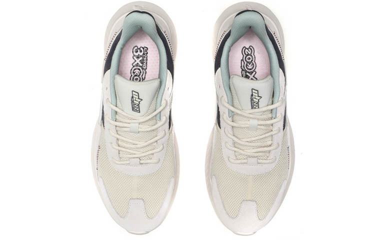 LiNing Shock Absorbers Slip Resistant Abrasion Resistant Low Top Sports Casual Shoes Men's White Black купить в интернет-магазине Yoocart с быстрой доставкой по России.