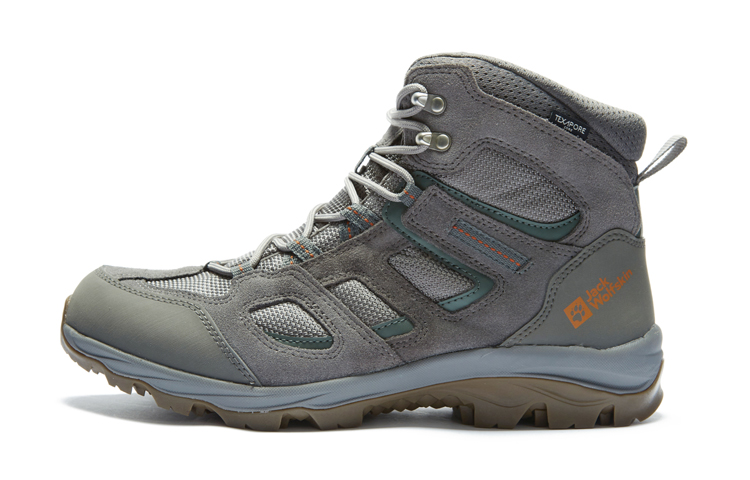 Jack Wolfskin Cushioned Anti-Slip Wear-Resistant Waterproof And Breathable High-Top Outdoor Shoes Men's