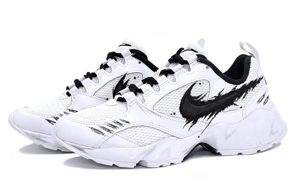 Nike Air Heights Abrasion-Resistant Slip-Resistant Low-Top Casual Shoes Women's Black White купить в интернет-магазине Yoocart с быстрой доставкой по России.