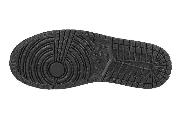Jordan Air Jordan 1 Low-Top Vintage Basketball Shoes Men's Black White Gray купить в интернет-магазине Yoocart с быстрой доставкой по России.