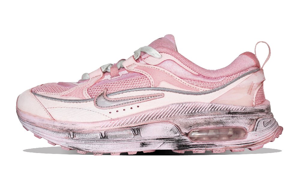 Nike Air Max Bliss Low-Top Running Shoes Women's Pink White