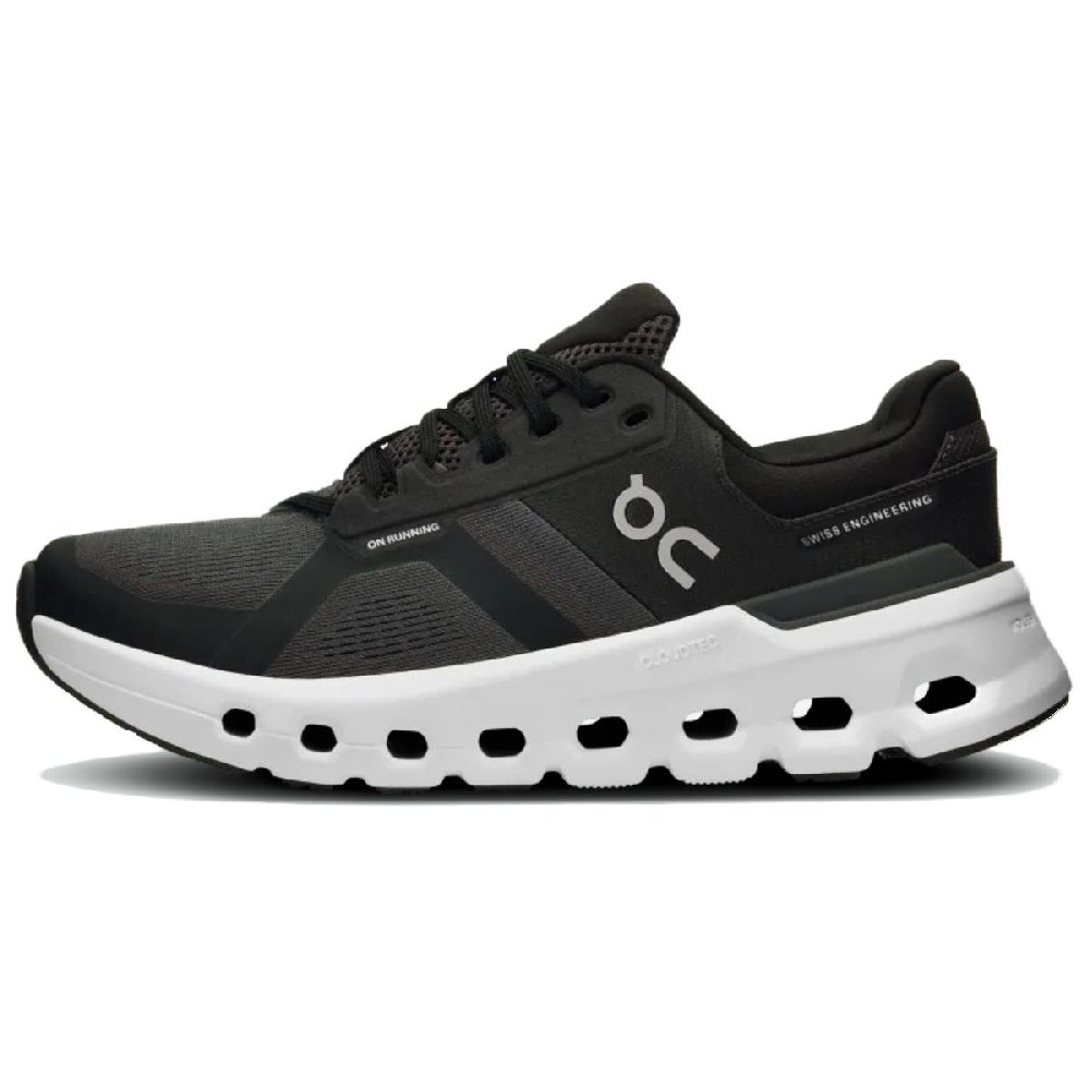 On Cloudrunner 2 Cushioning, Slip Resistant, And Abrasion Resistant Low Top Casual Running Shoes Women's Black