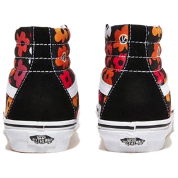Vans Sk8 Hi Flower Black Multi Women's