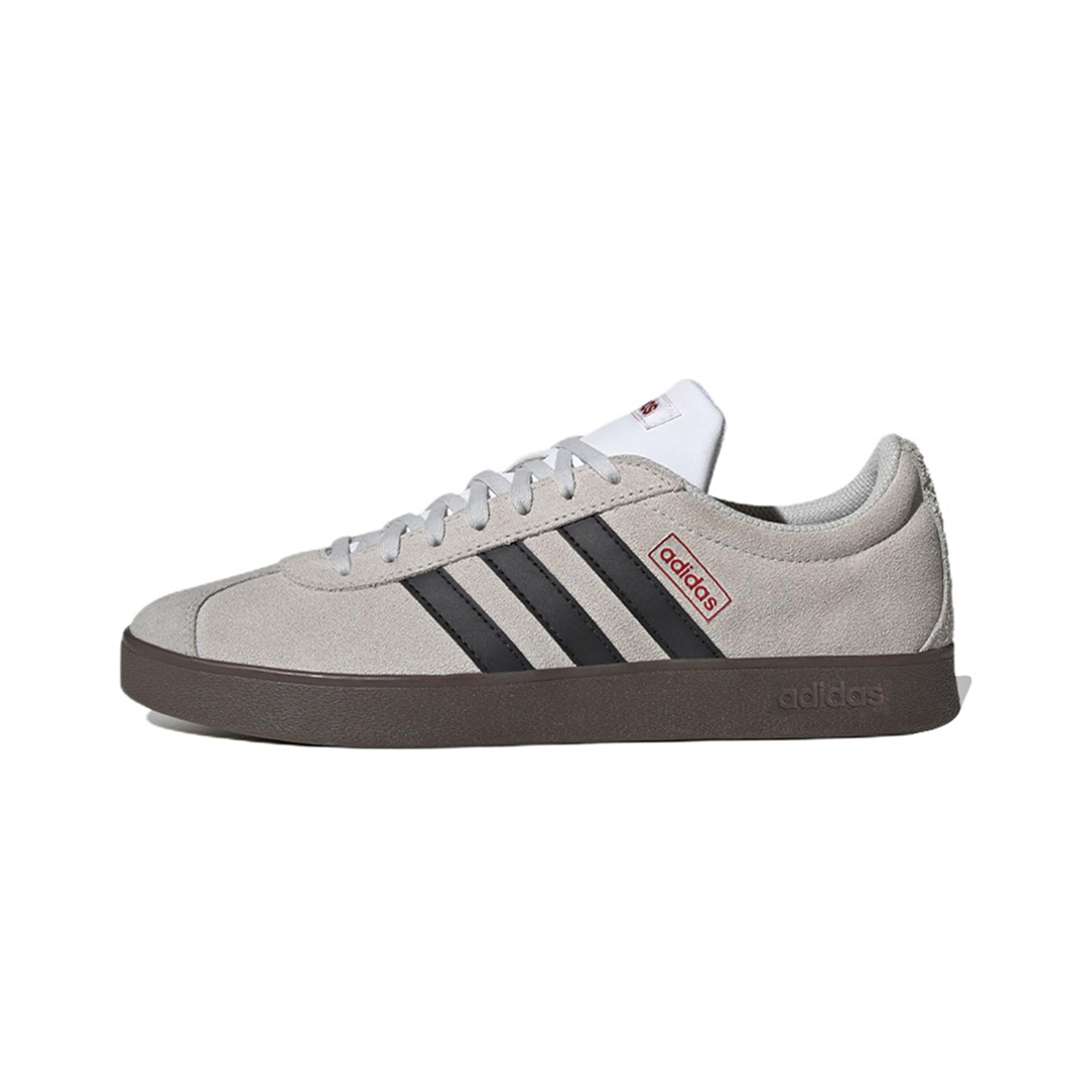 Adidas Neo Vl Court Classic Slip Resistant Cushioning Abrasion Resistant Low Top Skateboard Shoes Unisex Red купить в интернет-магазине Yoocart с быстрой доставкой по России.