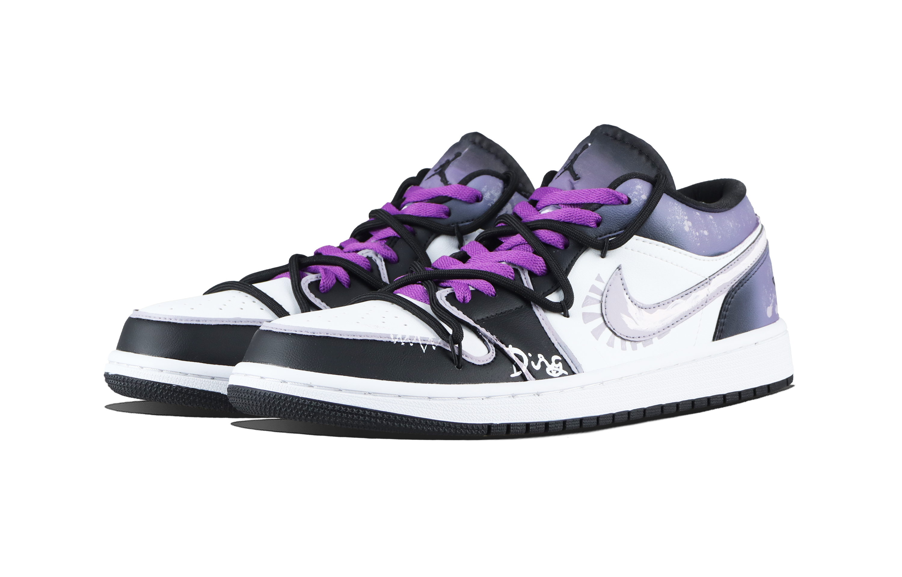 Jordan Air Jordan 1 Particle Nebula Vintage Basketball Shoes Unisex Black Gray купить в интернет-магазине Yoocart с быстрой доставкой по России.