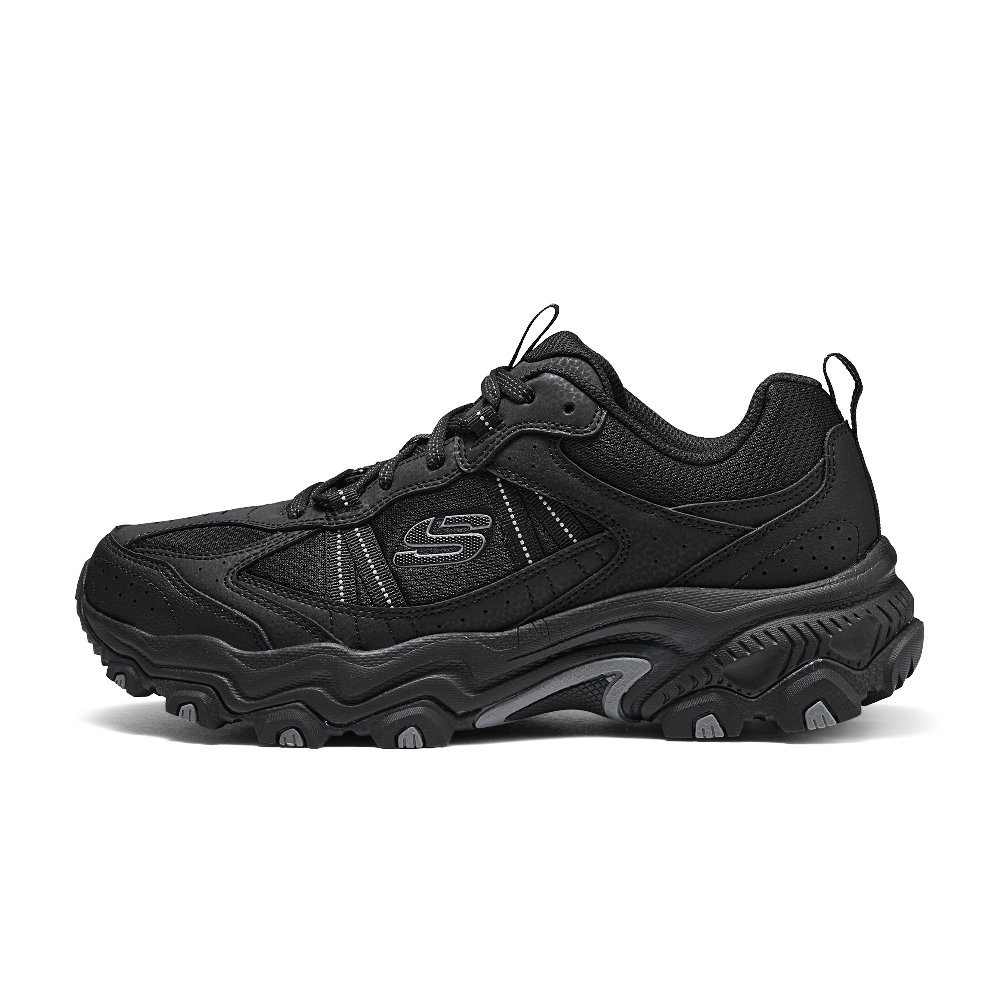 Skechers Abrasion Resistant Low top Outdoor Shoes Men's Black