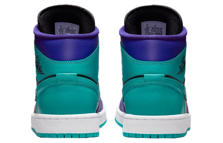 Jordan 1 Mid Black Grape Women's купить в интернет-магазине Yoocart с быстрой доставкой по России.