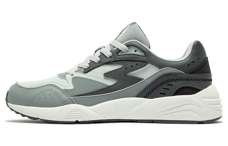 361° Abrasion Resistant Breathable Low Top Casual Shoes Men's Gray