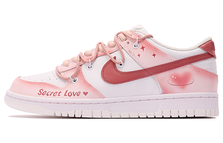 Nike Dunk Low Low-Top Skateboard Shoes GS Pink
