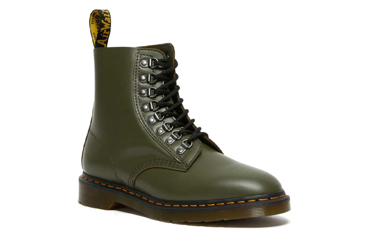 Dr. Martens 1460 Pascal Verso Stylish Simplicity Waterproof Wear resistant Mid Tops Martin Boots Couple Style Green купить в интернет-магазине Yoocart с быстрой доставкой по России.