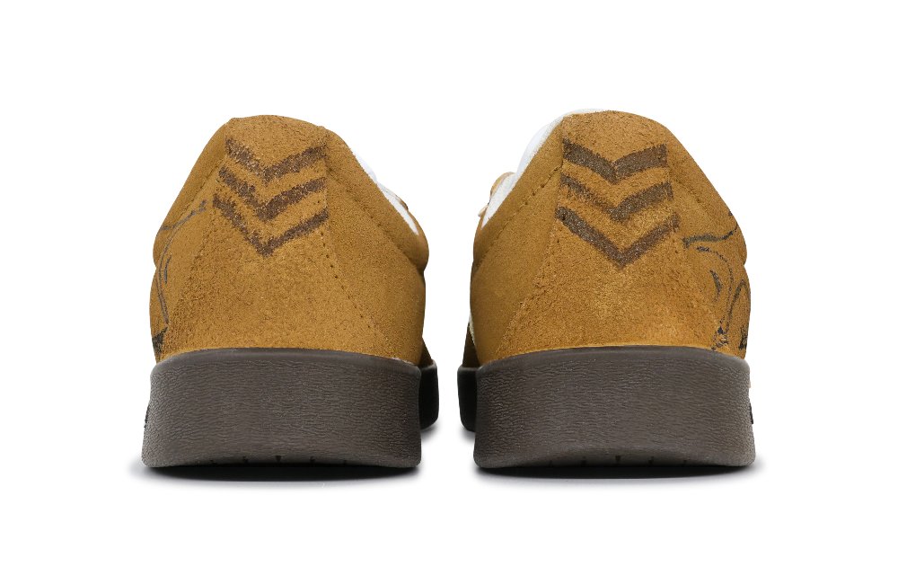 Adidas Neo VL Court 2.0 Lotte Cocoa Anti-Slip Wear-Resistant Low-Top Skateboard Shoes Unisex Brown