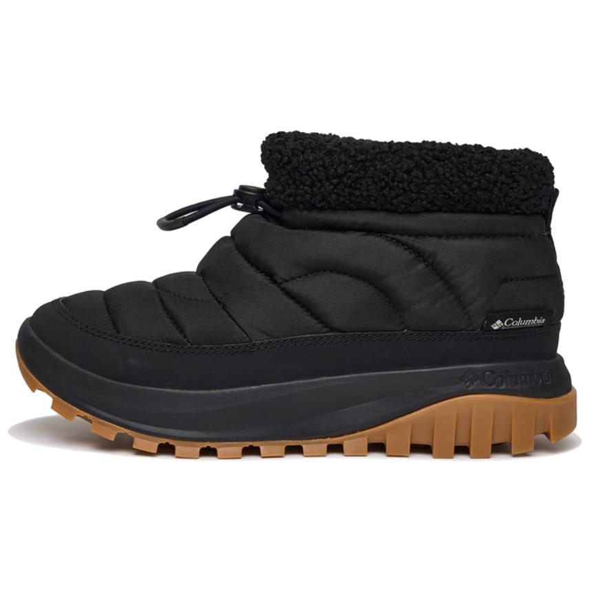 Columbia Durable Warm Short Snow Boots Women's Black