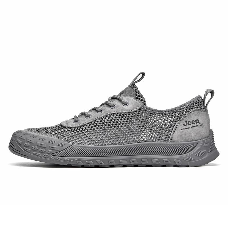 Jeep Wear-Resistant Slip-Resistant Low-Top Outdoor Hiking Trekking Shoes Men's