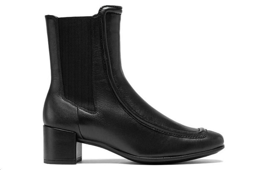 Ecco Shape 35 Square 35 Square Toe Collection Short Chelsea Boots Women's Black