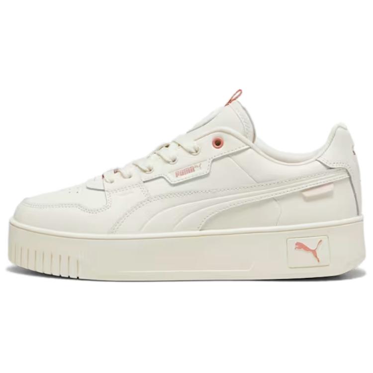 PUMA Carina Street Low Top Skateboard Shoes Women's Ivory White