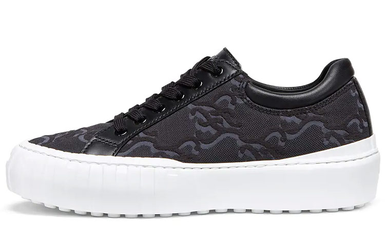 FENDI Women's Force Platform 'Black Calligraphy'