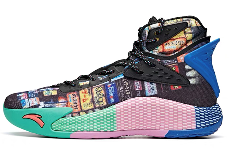 Anta KT5 High-Top Basketball Shoes Men's Black