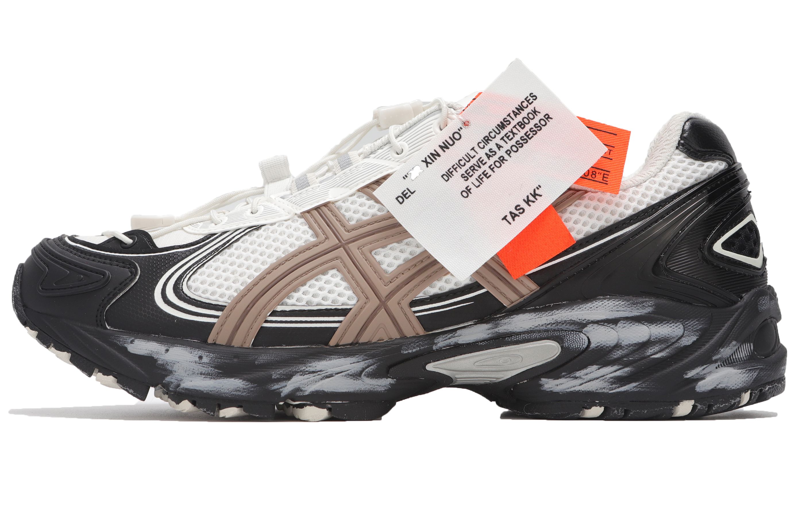 ASICS Gel Kahana TR V4 Abrasion Resistant Low top Casual Shoes Unisex Black White