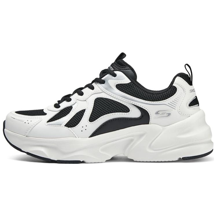 Skechers Chunky Sneakers Men Low-Top Black/White