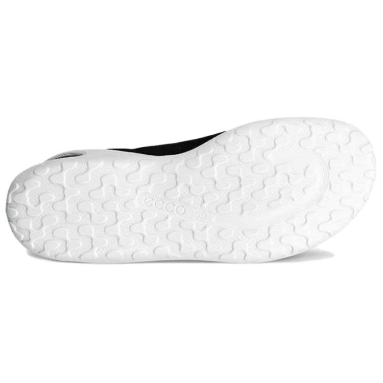 Ecco Shock Absorbers Low Top Casual Running Shoes Men's Black